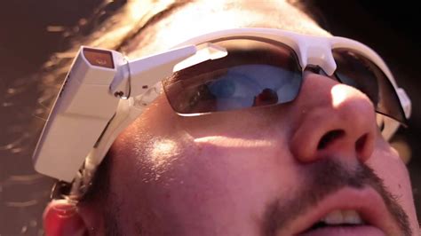 Ces 2015 Sony Smartglass Attach Hands On Youtube