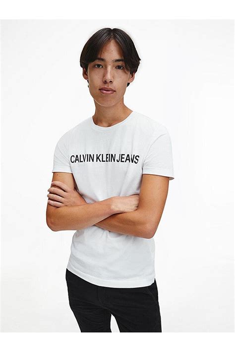 Calvin Klein Core Institutional Logo Slim Tee Fiyatı Yorumları Trendyol