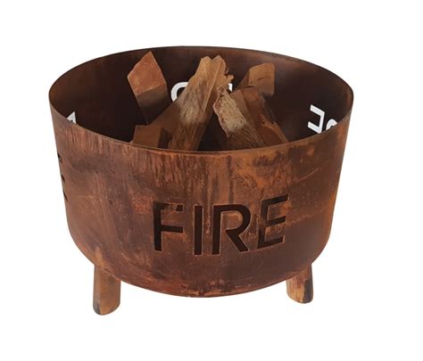 Redfire Handmade Fire Pit Fulla Bestel Bij Vuur Tafels Nl