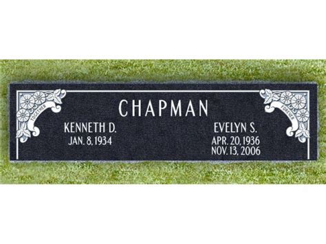 Companion Granite Grave Markers | Spouse Grave Markers