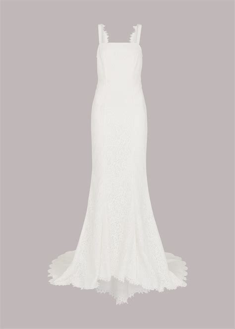 Ivory Mia Lace Wedding Dress Whistles Whistles Uk