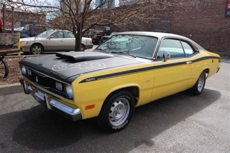 1970 Plymouth Duster 340, factory loaded deluxe interior car- bucket