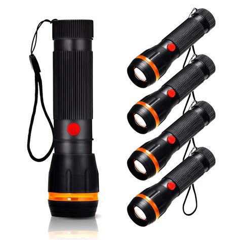 Pack Of 4 Pocket Torches Fulighture Led Torches Mini Flashlights