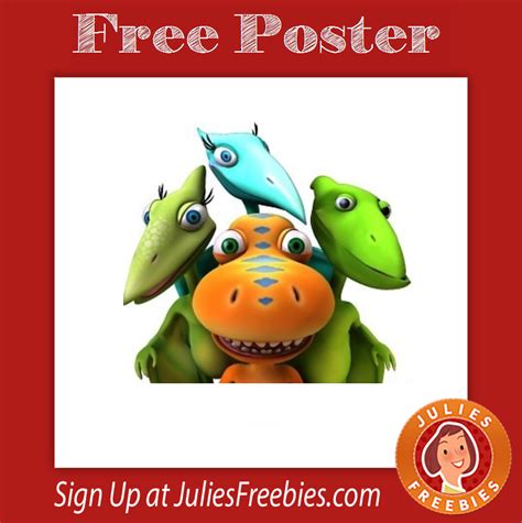 Free Dinosaur Train Poster - Julie's Freebies