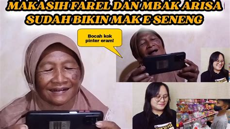 MAK RUP NONTON VEDEO REAKSI FAREL PRAYOGA Arisa Sebastia FAREL