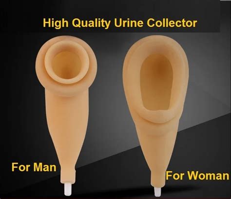 Urinals Women Men Latex Urine Collector Bedridden Breathable Urine Bag