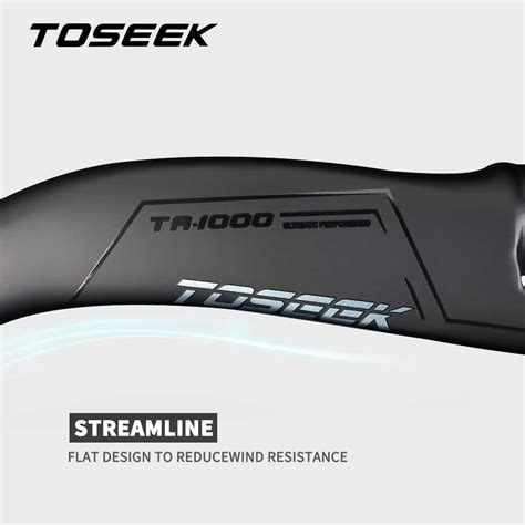 Buy TOSEEK Handlebar TR 1000 Road Carbon Handlebar Matt Black Bicycle