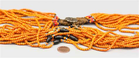 Naga Konyak Vintage Nagaland Multistrand Bead Necklace Etsy