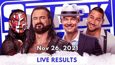 Wwe Smackdown Results Nov Live Blog Itn Wwe