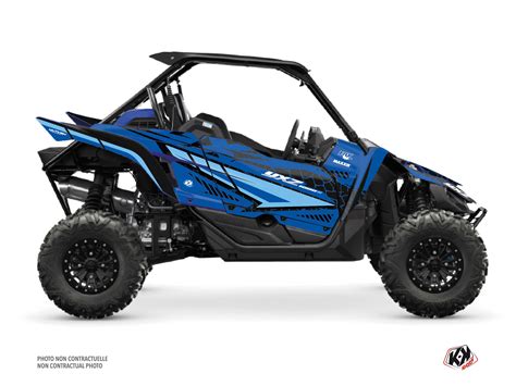 Kit D Co Ssv Kaiman Yamaha Yxz R Bleu Kutvek Kit Graphik