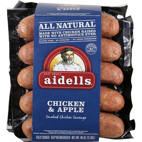 Aidells Chicken And Apple Sausages La Comprita