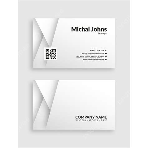 Professional Business Card Design Template Template Download On Pngtree