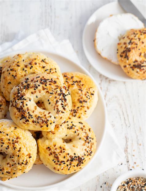 2 Ingredient Cottage Cheese Bagels | Recipe Cart | Recipe Cart