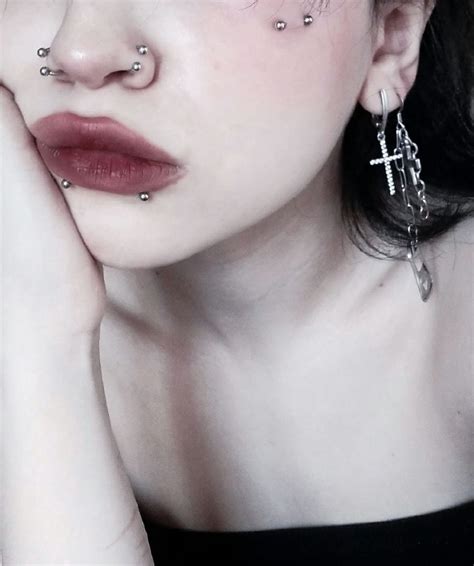 Tattoos And Piercings, Nose Ring, Girls, Photos, Quick, Jewelry ...