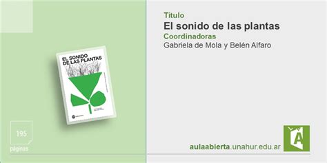 El Sonido De Las Plantas Aula Abierta Revista Digital