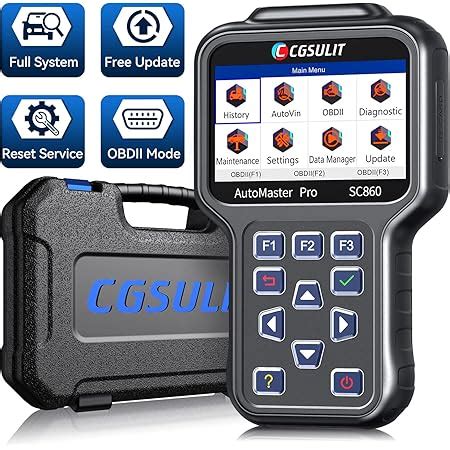 Amazon CGSULIT OBD2 Scanner Diagnostic Tool All System Code