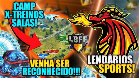 Guilda Competitiva Recrutando Free Fire Camp Xtreino E Salas