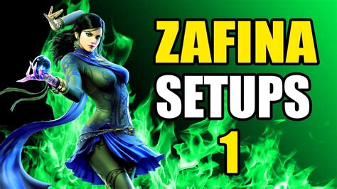 Tekken 7 Zafina Setups 1 Youtube