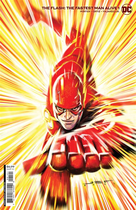 The Flash The Fastest Man Alive 1 8 Page Preview And Covers Released By Dc Comics