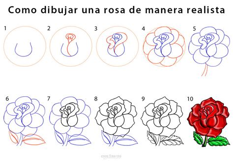 Dibujo De Una Rosa Paso A Paso