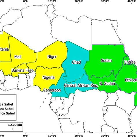 Different countries of the Sahel | Download Scientific Diagram