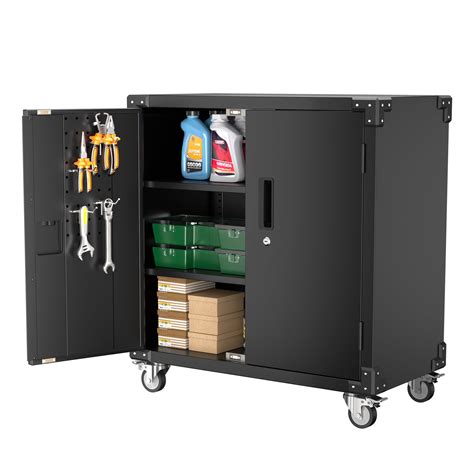 Aobabo Garage Storage Cabinet Tool Cabinets For Garage 2 Door Tool