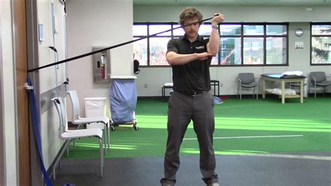 Shoulder External Rotation With Flexion Standing Youtube