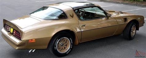 1978 Pontiac Trans Am Y88 Gold Special Edition 4 Speed Manual 53000 Miles