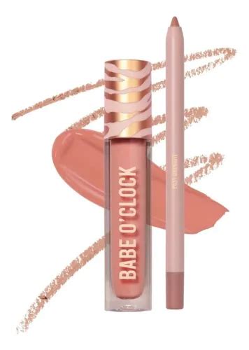 Duo De Labios Babe O Clock Lip Duo Set Beauty Creations MercadoLibre