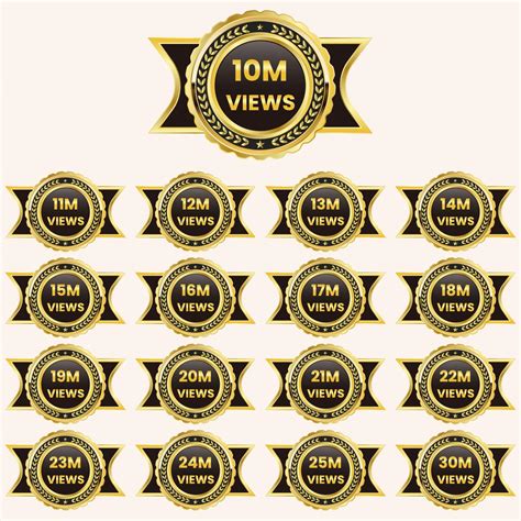 Million Views Celebration Background Design Banner 10m Views To 30m