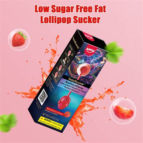 TastySounds - Music Lollipop Strawberry Flavor – Amos Sweets