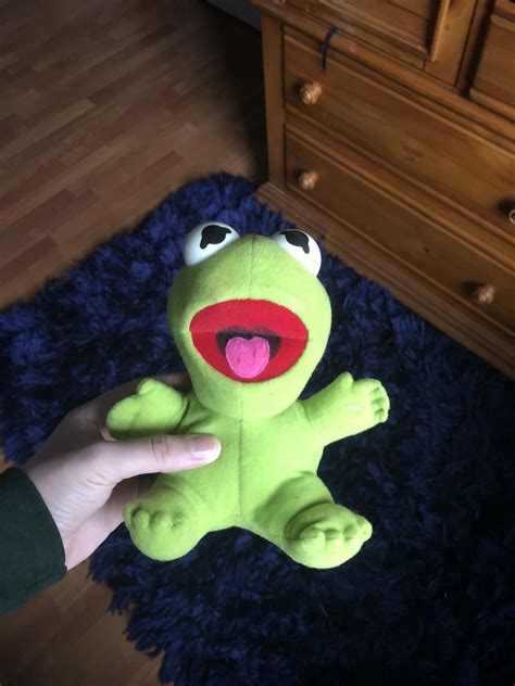 Vintage 1987 Baby Kermit the Frog Plush | Grailed