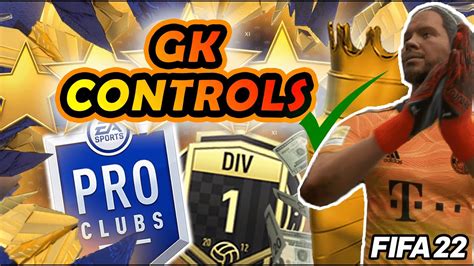 CRUCIAL PRO CLUBS GK CONTROLS Basic And Advanced Goalkeeping Tutorial