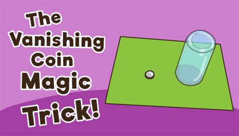 The Vanishing Coin Magic Trick Minutes Of Quality Time