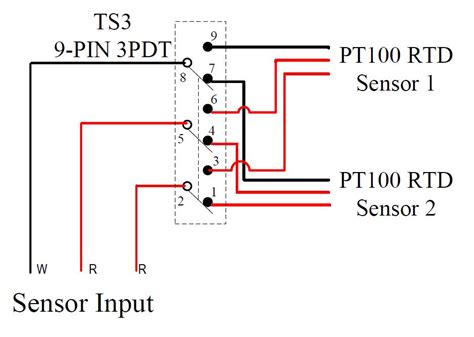 Rtd Pt100 Circuit Diagram - Circuit Diagram