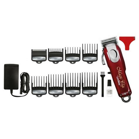 Wahl Hsm Cordless Magic Clip Hair Clipper In Red