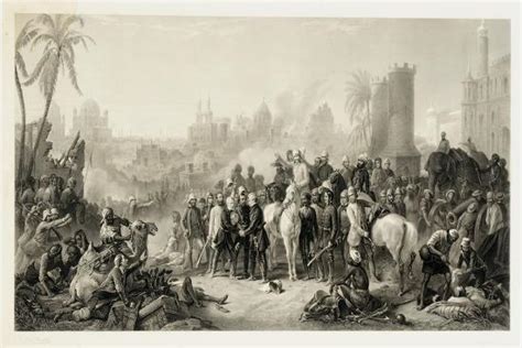 The Relief Of Lucknow And The Triumphant Meeting Of Havelock Outram And Sir Colin Campbell