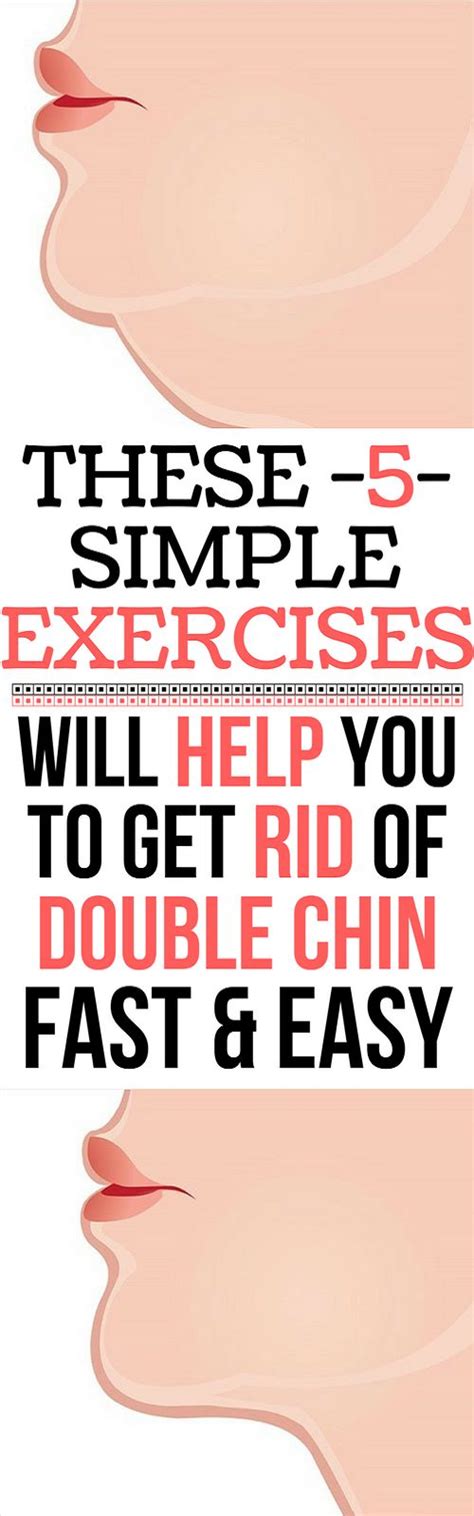 These 5 Simple Exercises Will Help You Get Rid Of Your Double Chin