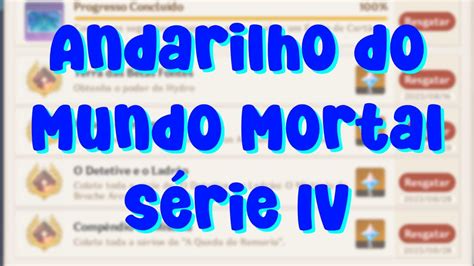 Conquista Andarilho do Mundo Mortal Série IV Genshin Impact YouTube