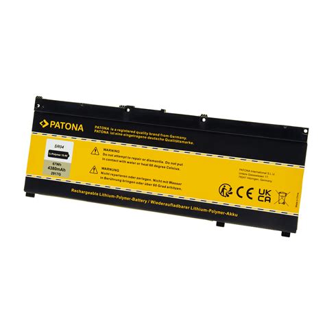 PATONA Battery For HP SR03XL SR04XL PATONA ONLINESHOP