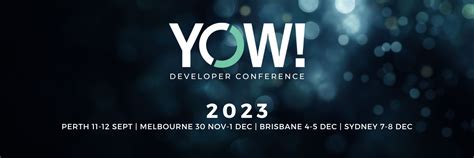 YOW Conference Australia: Be Prepared | gotopia.tech