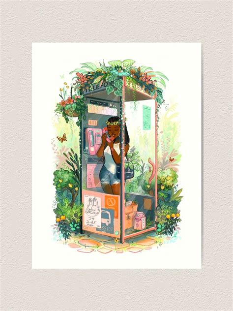 "Phone Booth" Art Print for Sale by GDBee | Redbubble