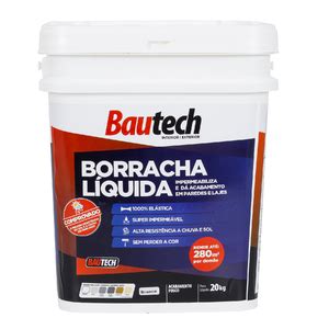 Borracha Liquida Branca Kg Bautech Leroy Merlin