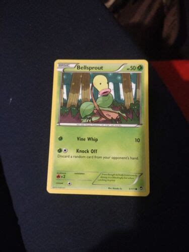 Pok Mon Tcg Bellsprout Furious Fists Regular Common Ebay