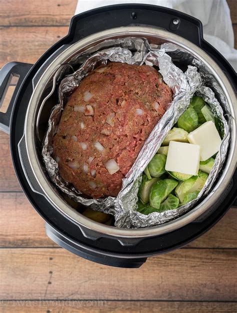 Instant Pot Meatloaf Mashed Potatoes I Wash You Dry