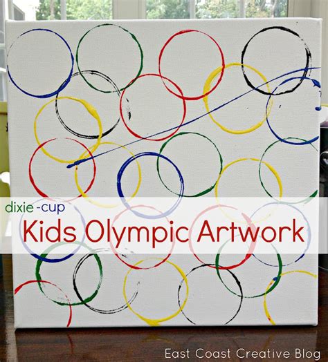 Olympic Crafts for Kids {2012 Olympic Games} | East Coast Creative