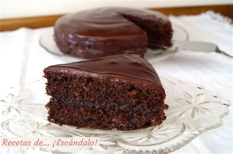 Tarta Sacher la receta original paso a paso y fácil Recetas de