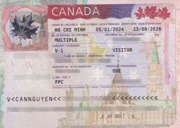 Kinh Nghi M V Th T C Xin Visa Du L Ch Canada