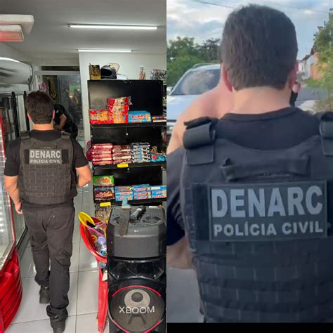 Denarc Prende Dono De Supermercado Suspeito De Lavar Dinheiro Para