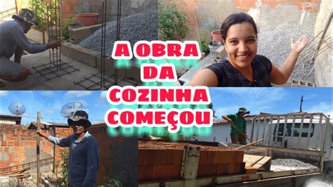 Come Amos A Construir Nossa Cozinha Nova Youtube